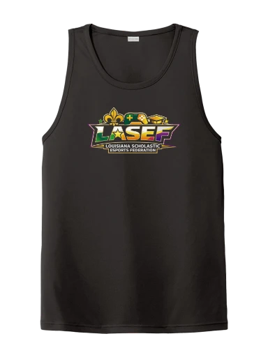 LASEF Sleeveless PosiCharge Competitor Tee preview, front