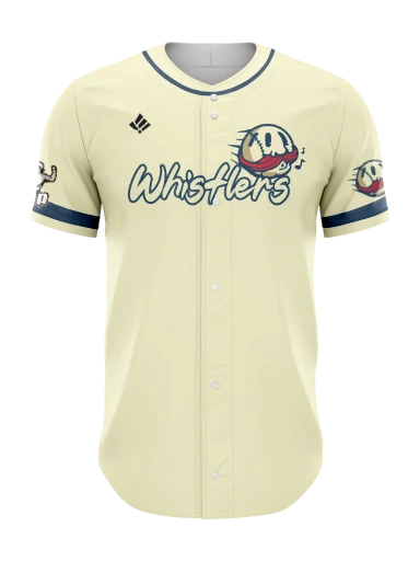Sublimated Full Button Baseball Jersey preview, front