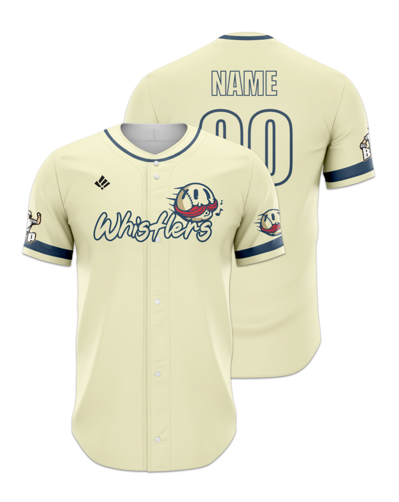 Rendered product preview, stack