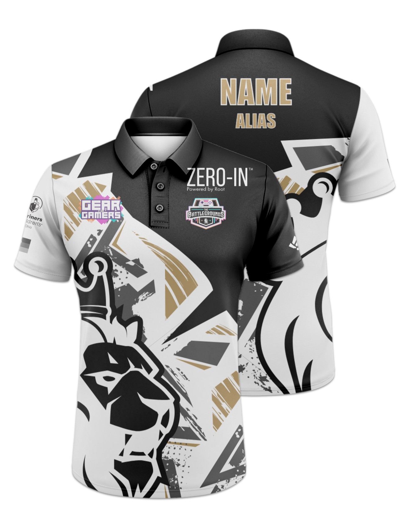 Rendered product preview, stack