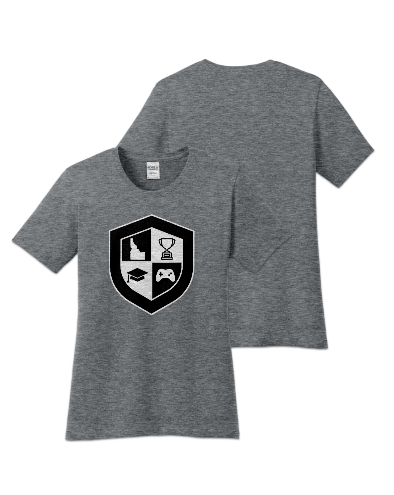 Rendered product preview, stack