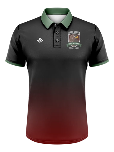 Sublimated Polo preview, front