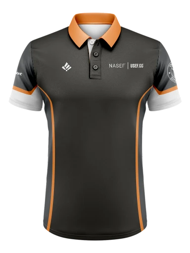 NASEF USEF.GG Polo preview, front