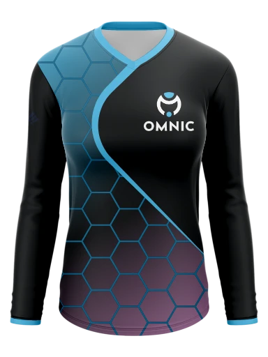 Custom Long Sleeve Esports Jersey preview, front
