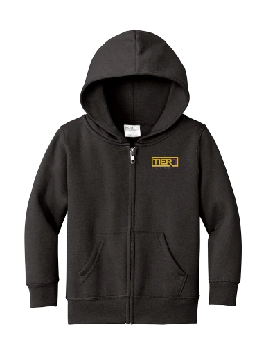 Toddler Core Fleece Full-Zip Hooded Sweatshirt preview, front