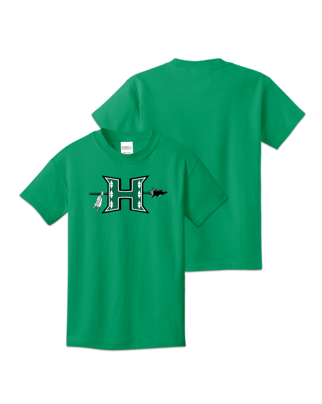 Rendered product preview, stack