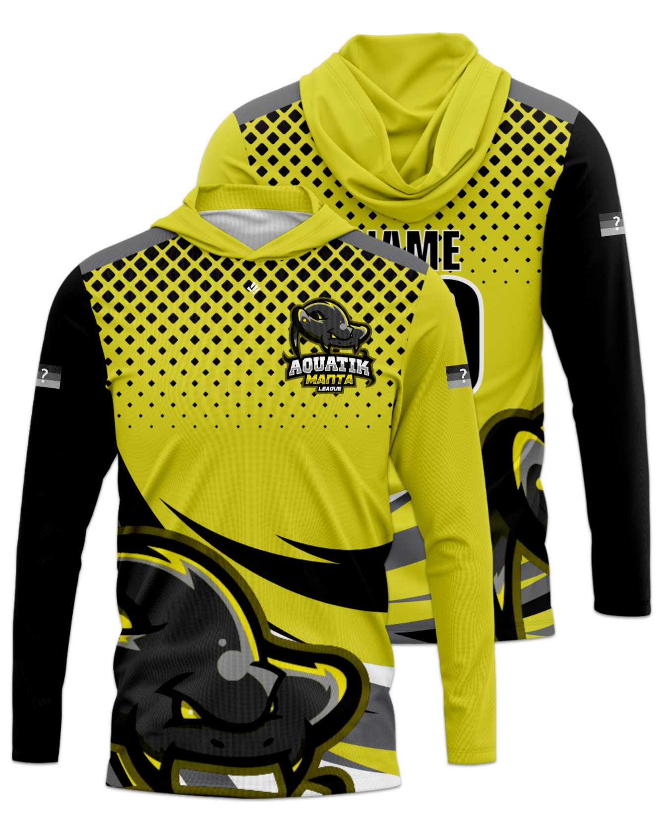 Rendered product preview, stack