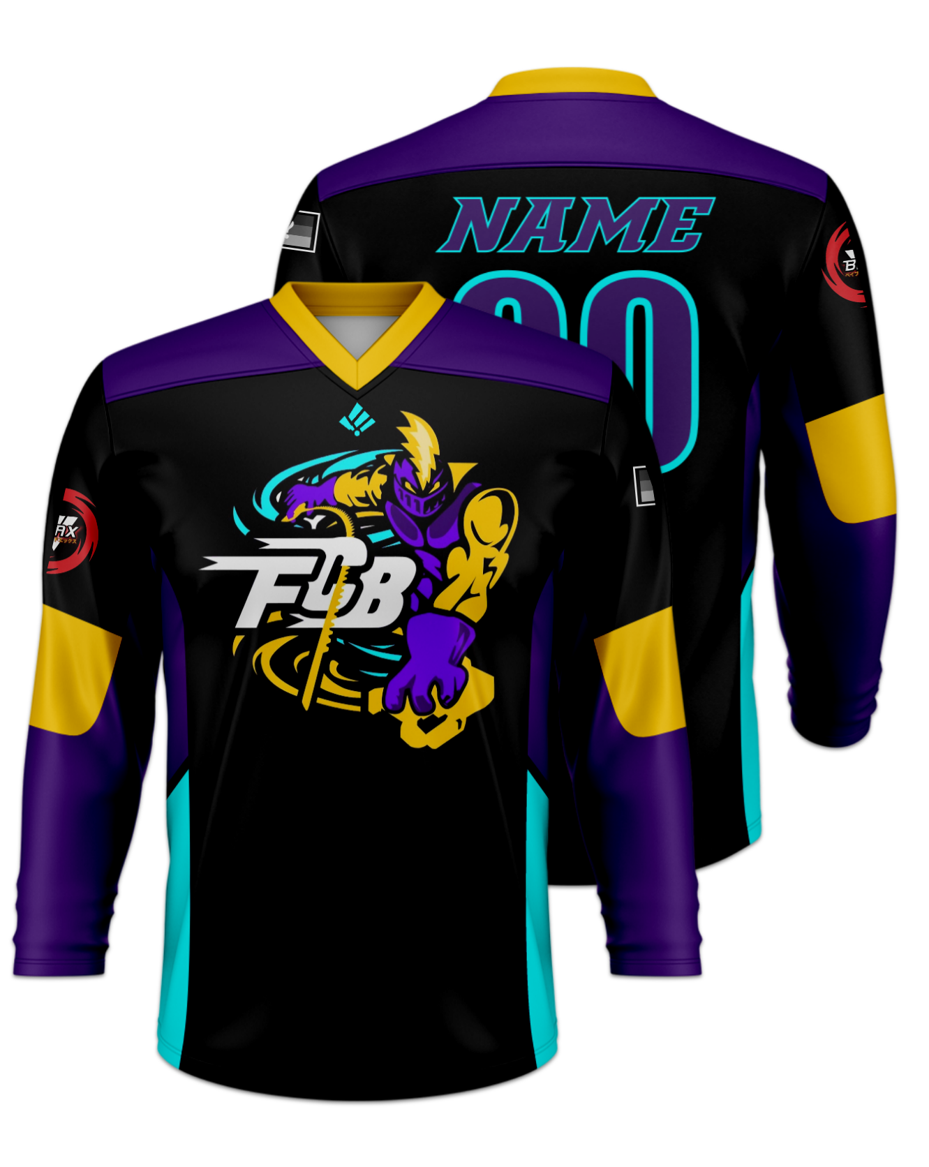 Rendered product preview, stack