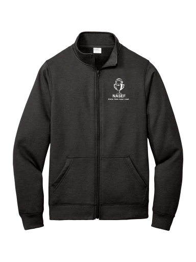 Port & Co Core Fleece Cadet Full-Zip Sweatshirt preview, front