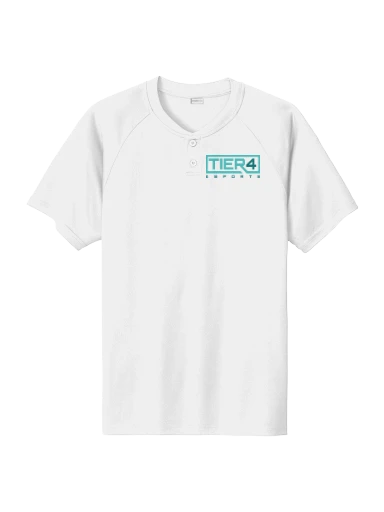 Tier 4 Fan Store PosiCharge Competitor 2-Button Henley preview, front