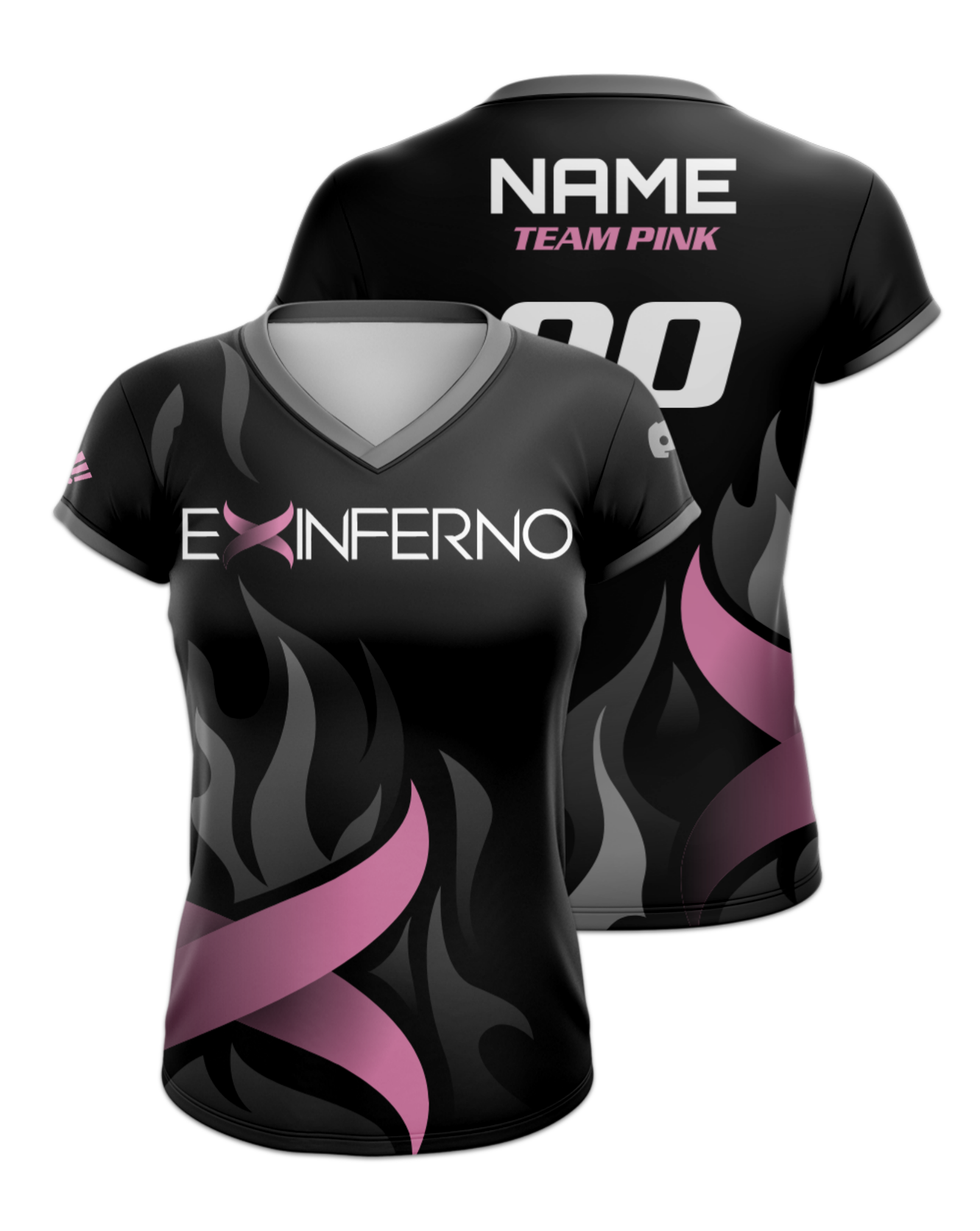 Rendered product preview, stack