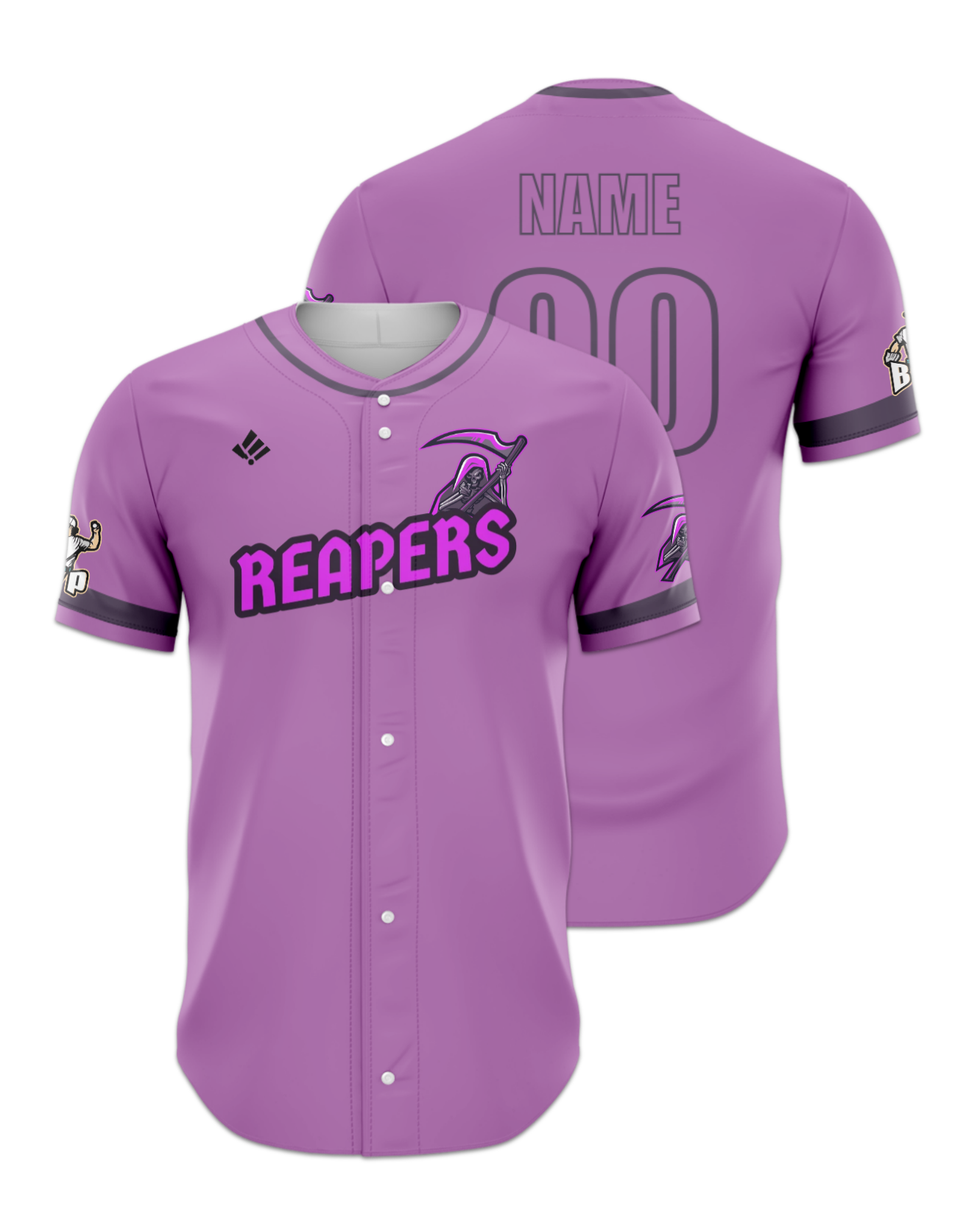 Rendered product preview, stack