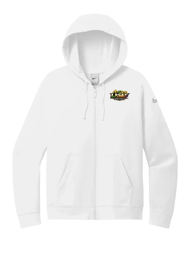 LASEF Nike Women's Club Fleece Sleeve Swoosh Full-Zip Hoodie preview, front