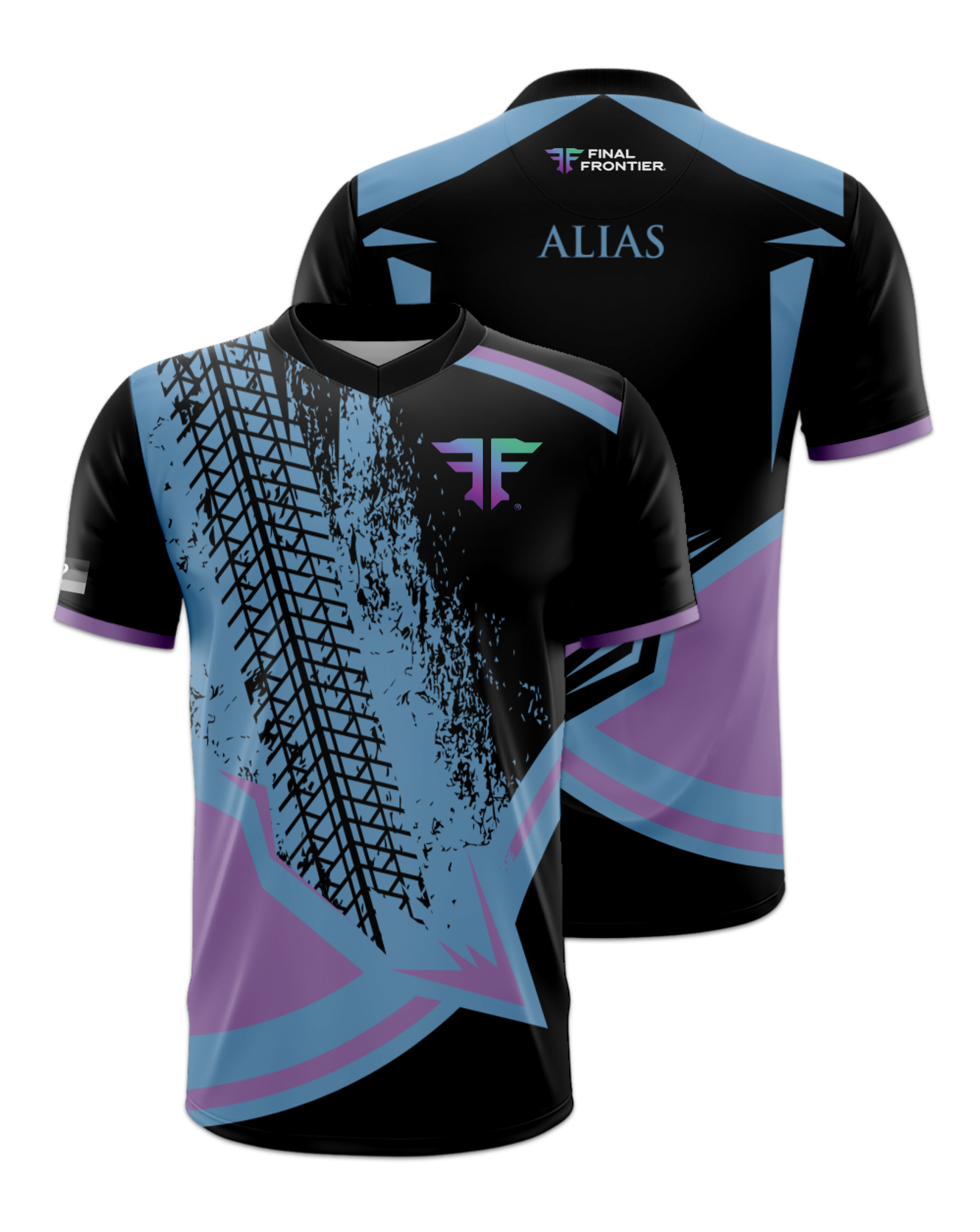 Rendered product preview, stack