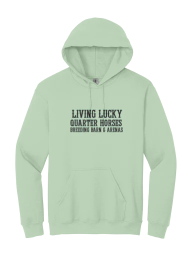 Mint Leopard Hoodie preview, front