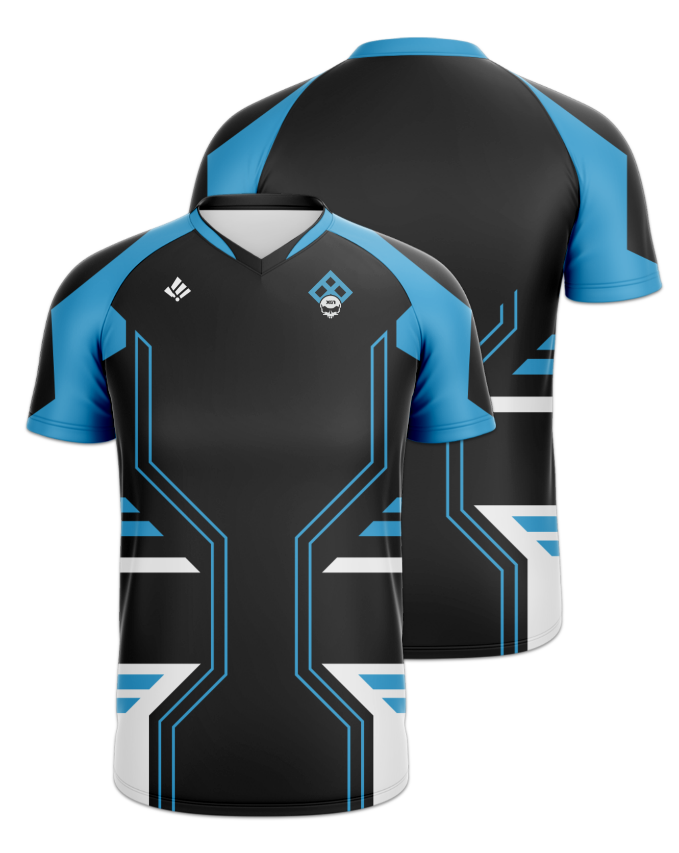 Rendered product preview, stack