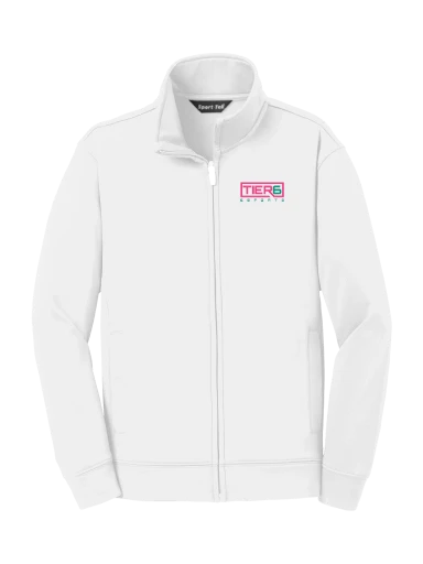 Tier 6 Fundraising Store Youth Sport-Wick Fleece Full-Zip Jacket preview, front