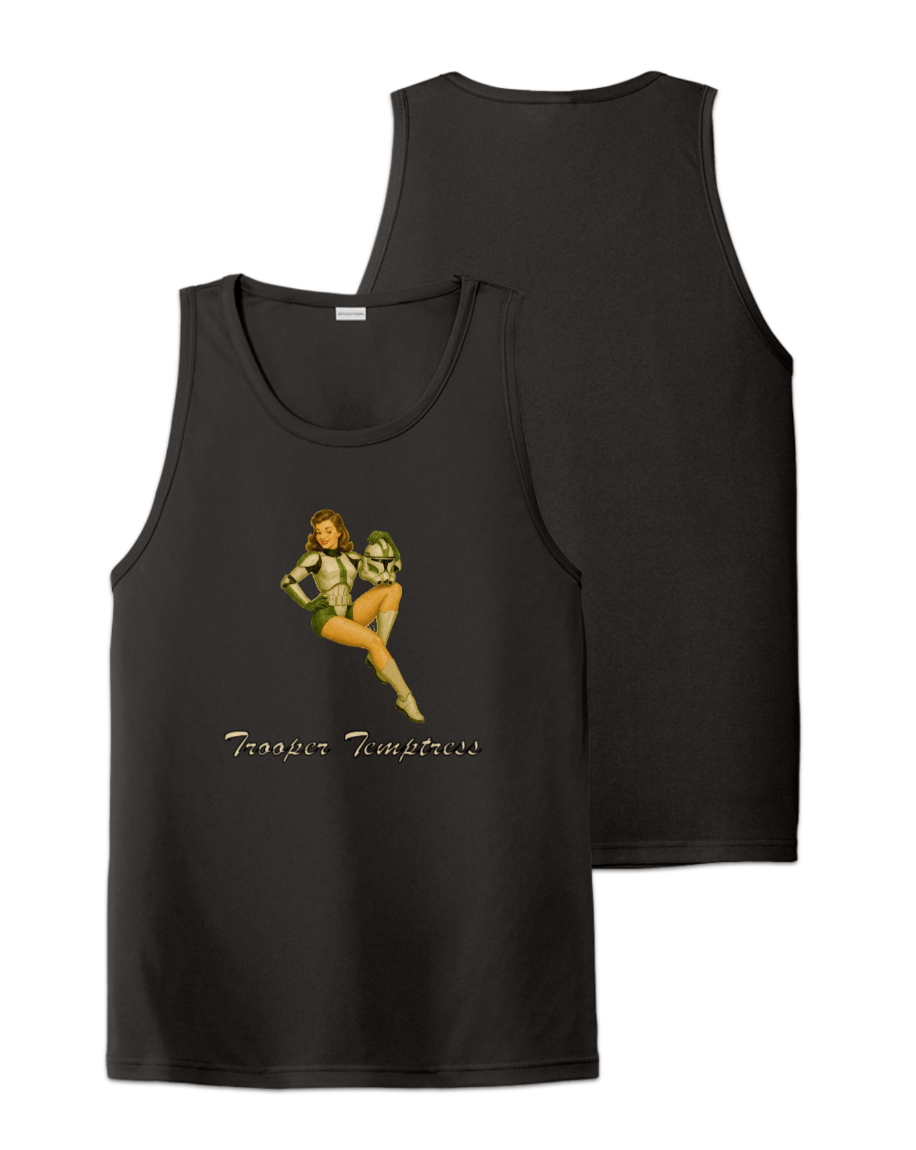 Rendered product preview, stack