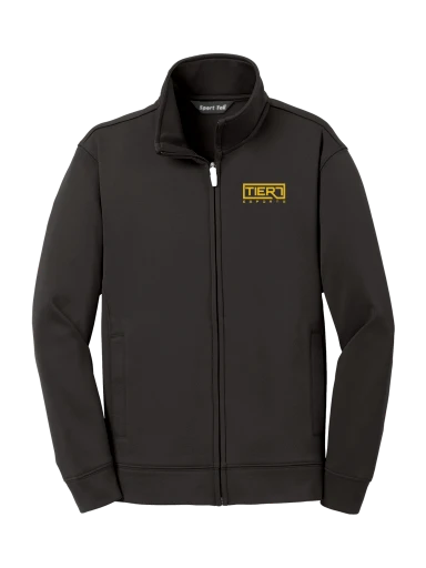 Youth Sport-Wick Fleece Full-Zip Jacket preview, front