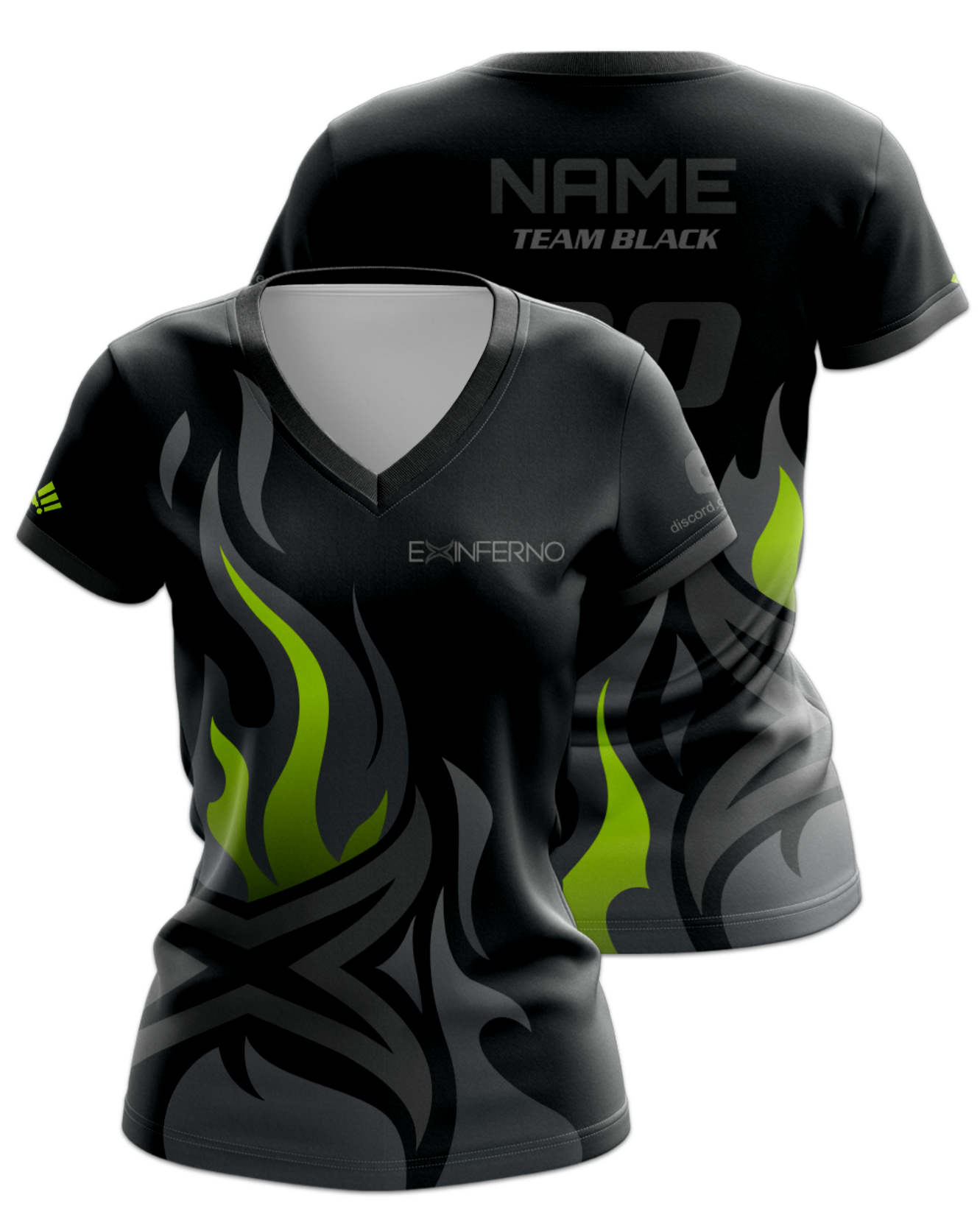 Rendered product preview, stack