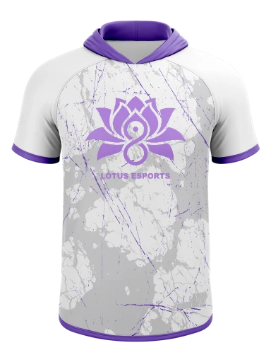 Sublimated Short Sleeve Hooded T-Shirt preview, front