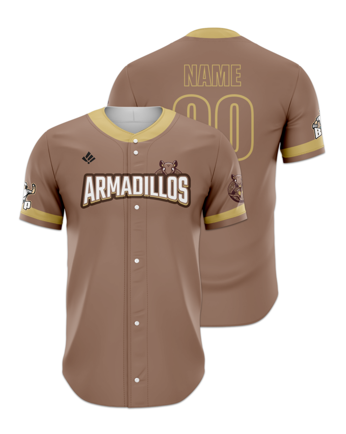 Rendered product preview, stack