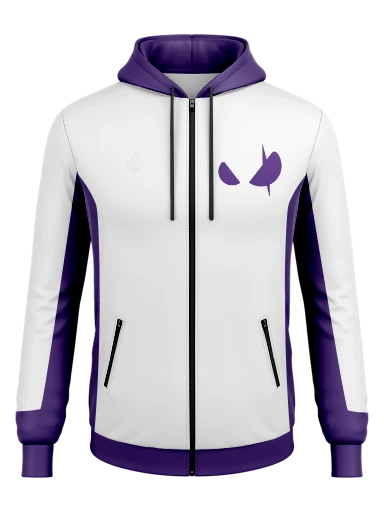Men's Full Zip Poly Fleece Hoodie preview, front