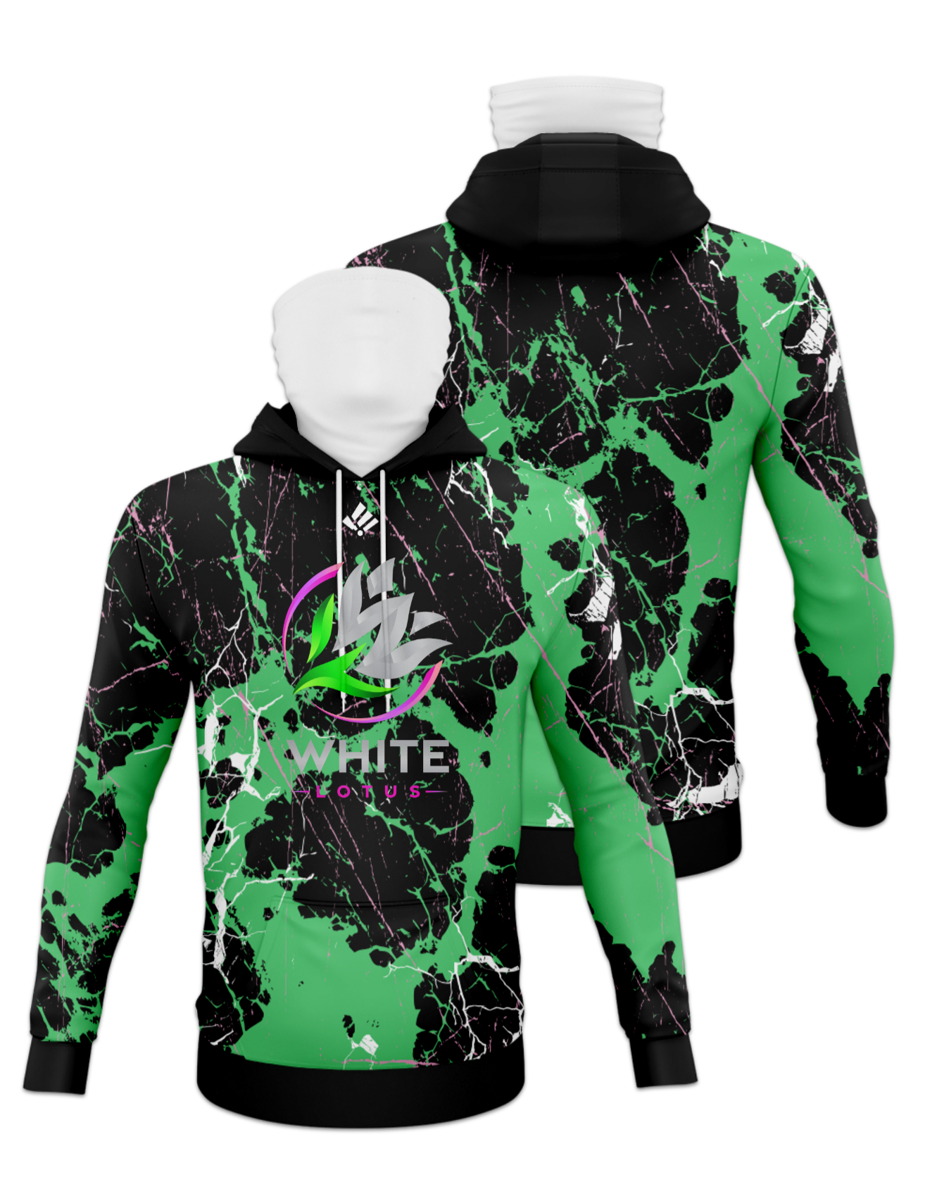 Rendered product preview, stack