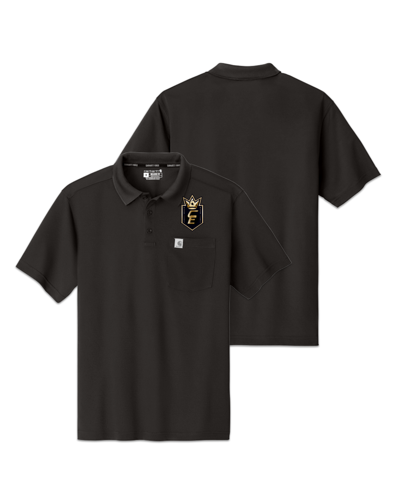 Rendered product preview, stack