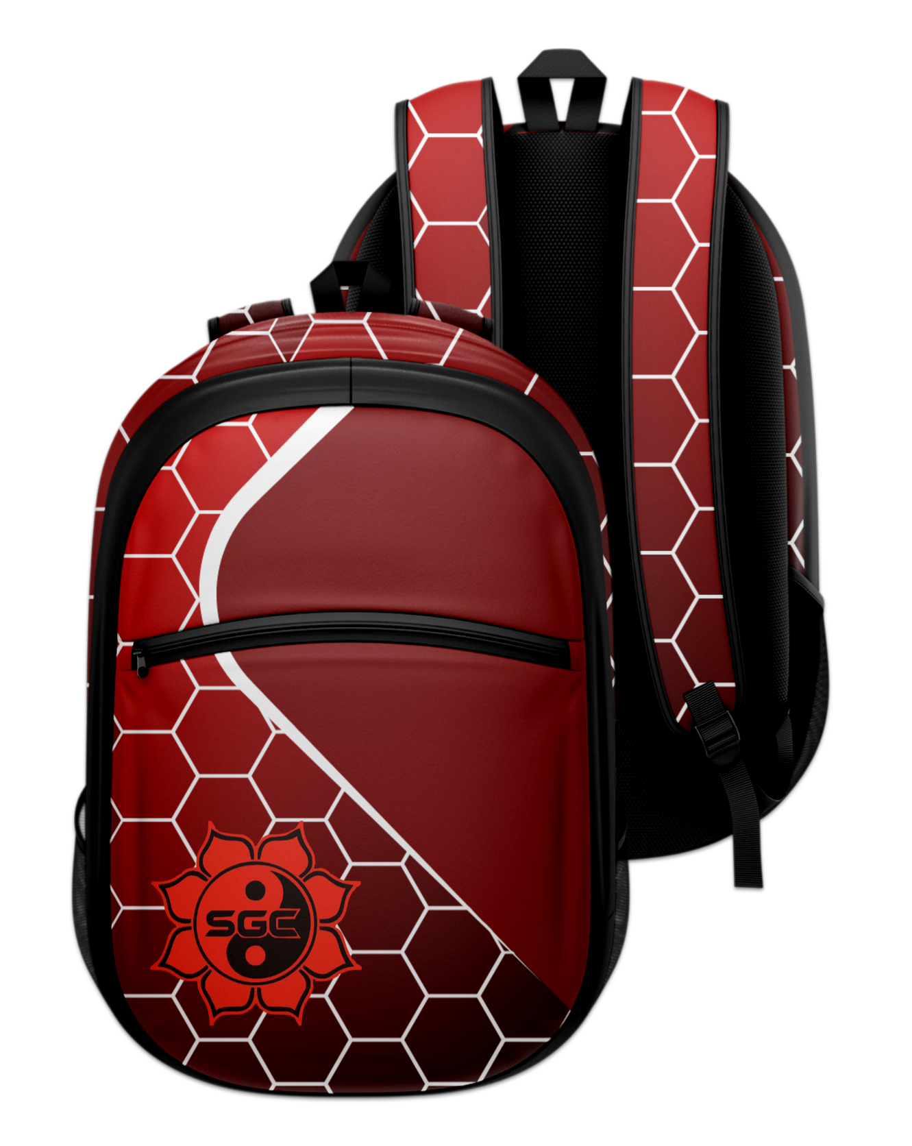 Rendered product preview, stack