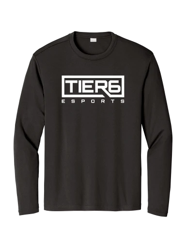 Tier 6 Fundraising Store Tall Long Sleeve PosiCharge Competitor Tee preview, front