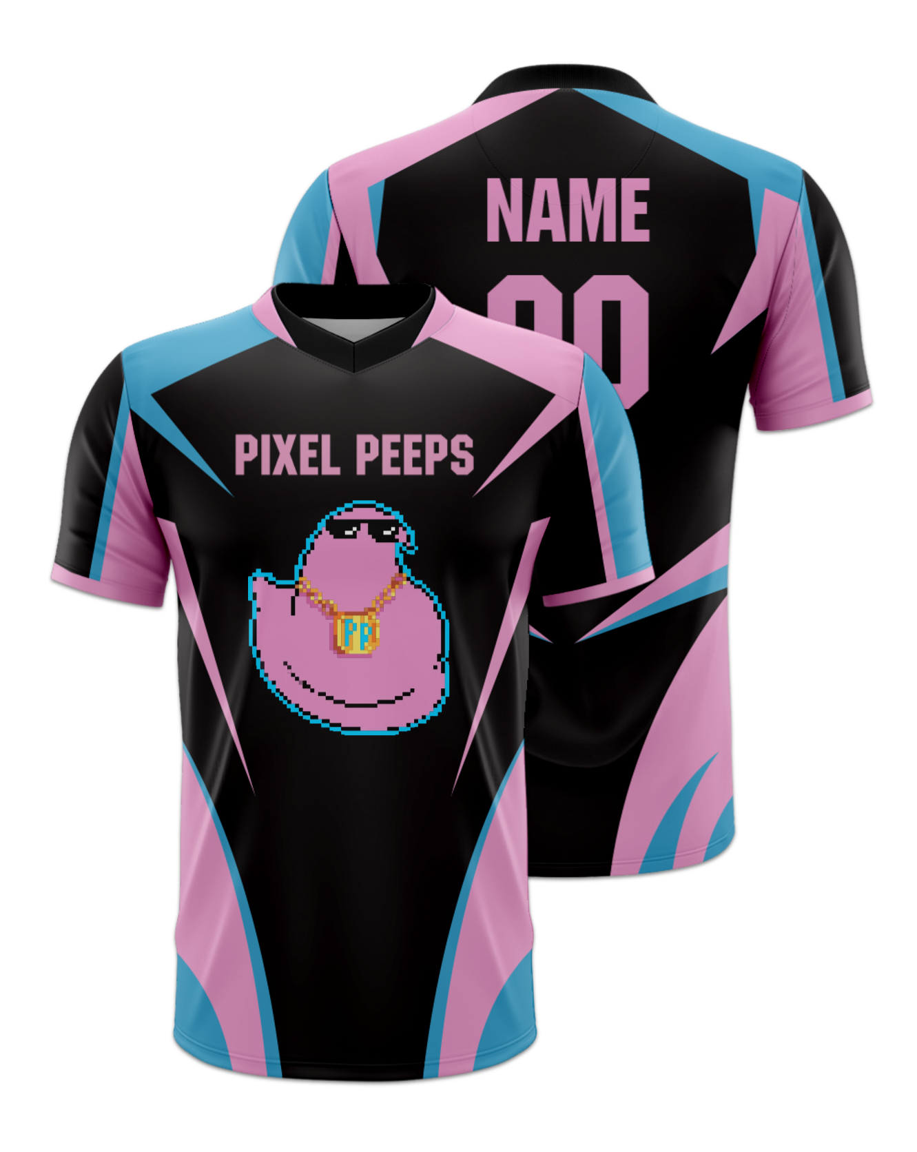 Rendered product preview, stack