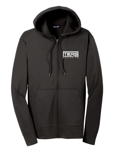 Tier 5 Fundraising Store Sport-Wick Fleece Full-Zip Hooded Jacket preview, front