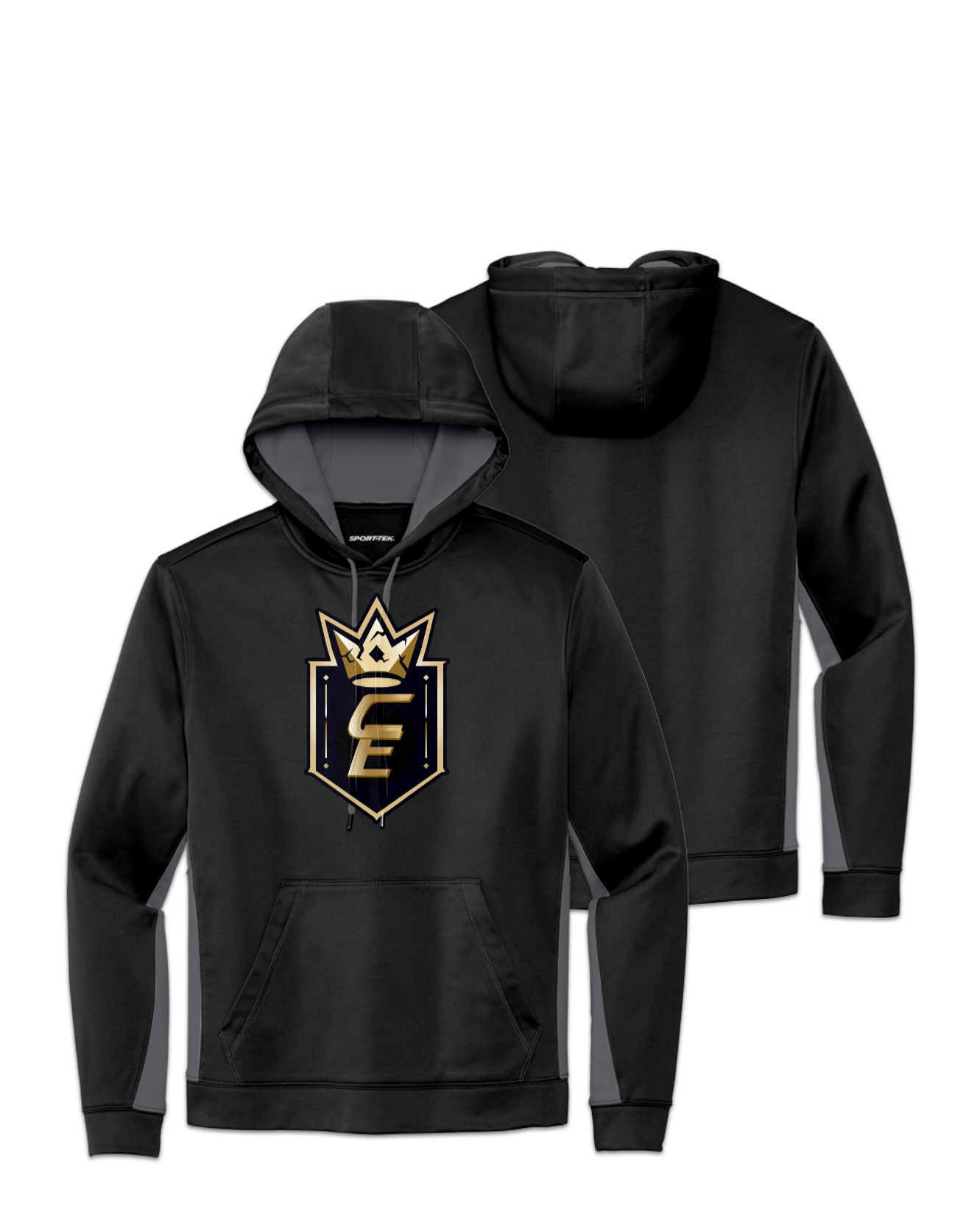 Rendered product preview, stack