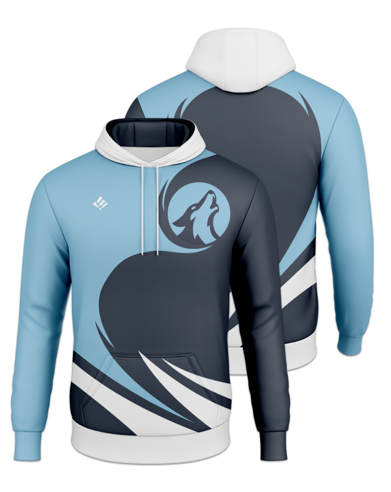 Rendered product preview, stack