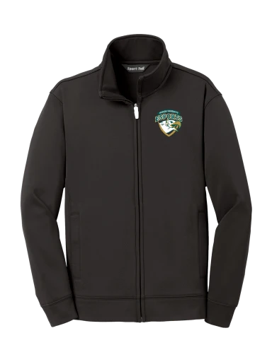 Youth Sport-Wick Fleece Full-Zip Jacket preview, front