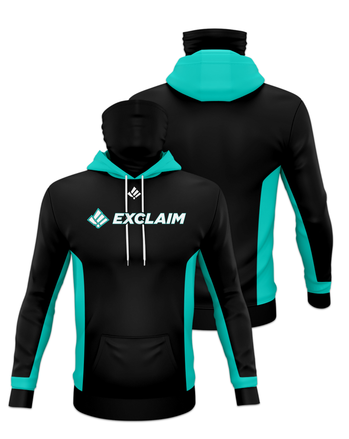 Rendered product preview, stack