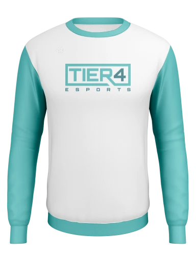 Tier 4 Esports Team Store Crew Neck Poly Fleece Sweatshirt preview, front