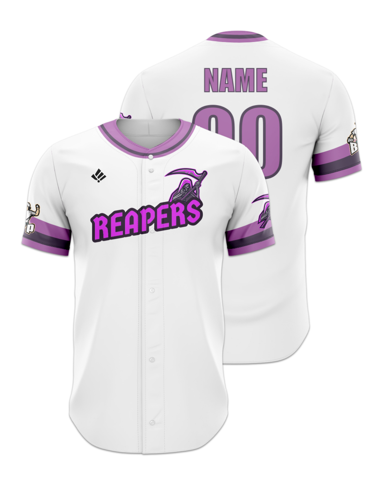 Rendered product preview, stack