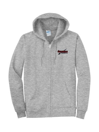 Port & Co Tall Essential Fleece Full-Zip Hooded Sweatshirt preview, front