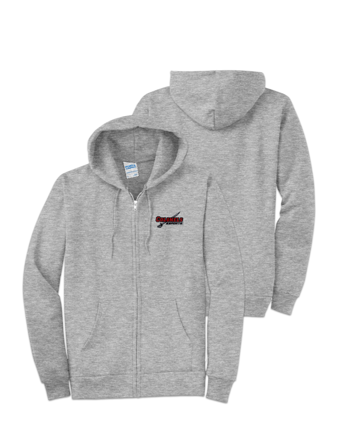 Rendered product preview, stack