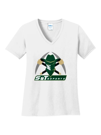 Core Cotton V-Neck Tee preview, front