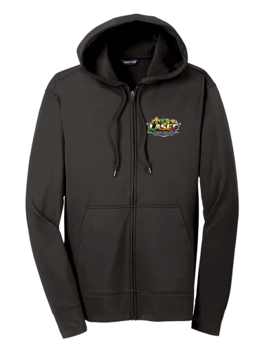 LASEF Sport-Wick Fleece Full-Zip Hooded Jacket preview, front