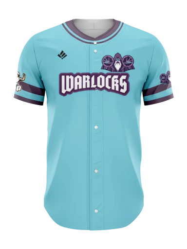 Sublimated Full Button Baseball Jersey preview, front
