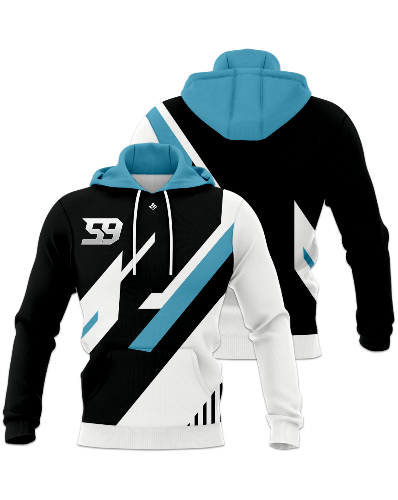 Rendered product preview, stack