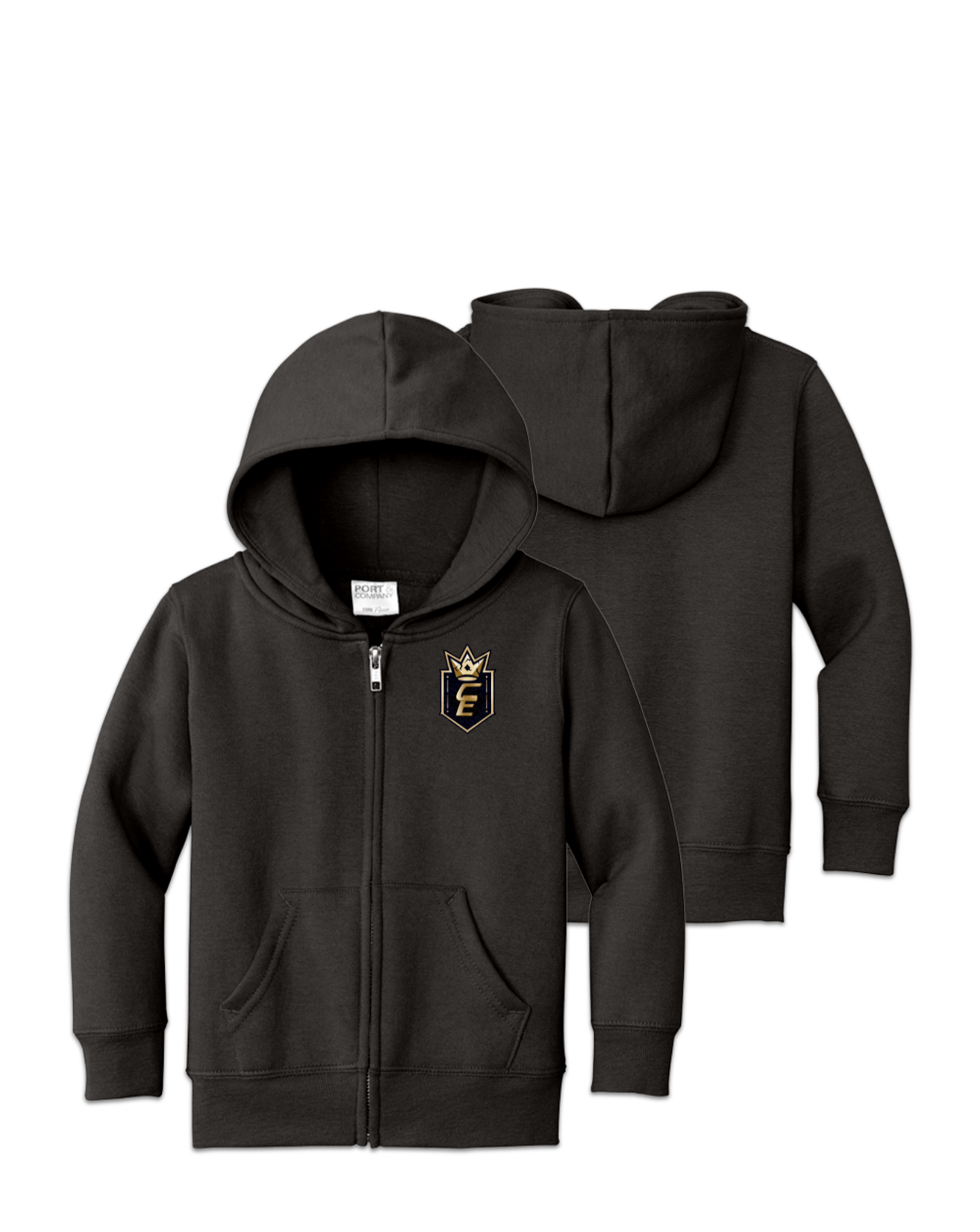 Rendered product preview, stack