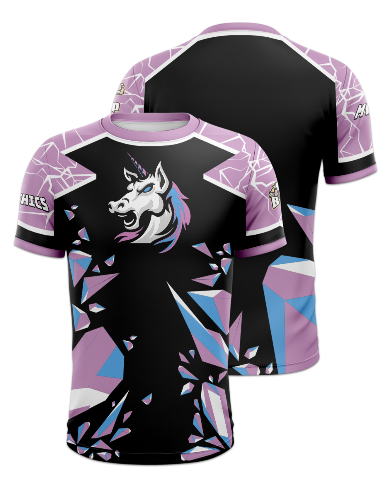 Rendered product preview, stack