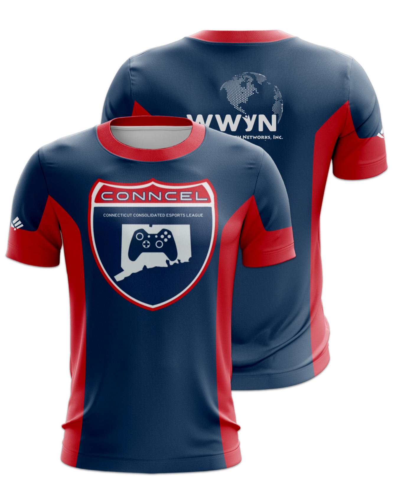 Rendered product preview, stack