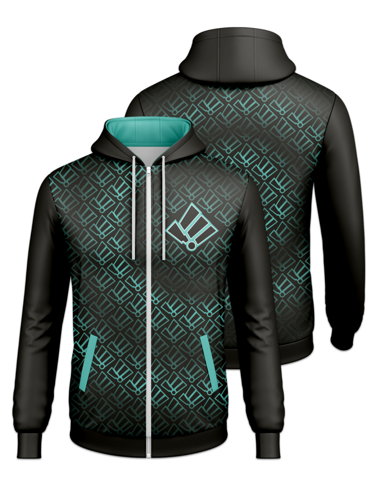 Rendered product preview, stack