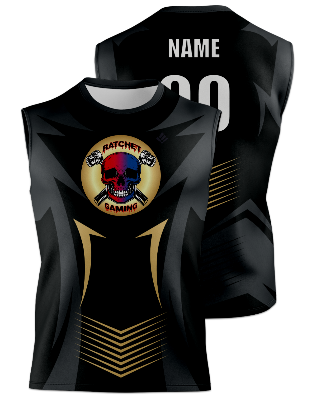 Rendered product preview, stack